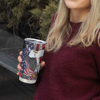 United States Guam Tumbler Cup USA Eagle Guahan Seal Bougainvillea - Polynesian Pride