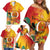 Papua New Guinea Independence Day Family Matching Off Shoulder Short Dress and Hawaiian Shirt 50th Anniversary Unity in Diversity