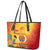 Papua New Guinea Independence Day Leather Tote Bag 50th Anniversary Unity in Diversity