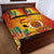 Papua New Guinea Independence Day Quilt Bed Set 50th Anniversary Unity in Diversity