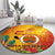 Papua New Guinea Independence Day Round Carpet 50th Anniversary Unity in Diversity