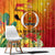 Papua New Guinea Independence Day Window Curtain 50th Anniversary Unity in Diversity