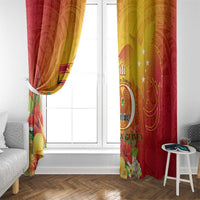 Papua New Guinea Independence Day Window Curtain 50th Anniversary Unity in Diversity LT14 - Polynesian Pride