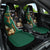 Personalised New Zealand And South Africa Rugby Car Seat Cover 2024 All Black Springboks Mascots Together