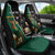 Personalised New Zealand And South Africa Rugby Car Seat Cover 2024 All Black Springboks Mascots Together