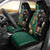 Personalised New Zealand And South Africa Rugby Car Seat Cover 2024 All Black Springboks Mascots Together