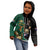 Personalised New Zealand And South Africa Rugby Kid Hoodie 2024 All Black Springboks Mascots Together