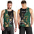 Personalised New Zealand And South Africa Rugby Men Tank Top 2024 All Black Springboks Mascots Together