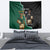 Personalised New Zealand And South Africa Rugby Tapestry 2024 All Black Springboks Mascots Together