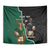 Personalised New Zealand And South Africa Rugby Tapestry 2024 All Black Springboks Mascots Together