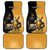 Personalised New Zealand And Australia Rugby Car Mats 2024 All Black Wallabies Mascots Together