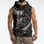 Personalised All Black New Zealand Darts Sleeveless Hoodie Aoteroa Fern Maori Galaxy Style - Polynesian Pride