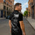 Personalised All Black New Zealand Darts Zipper Polo Shirt Aoteroa Fern Maori Galaxy Style - Polynesian Pride