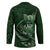 Personalised All Green New Zealand Darts Hockey Jersey Aoteroa Fern Maori Galaxy Style - Polynesian Pride