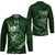 Personalised All Green New Zealand Darts Hockey Jersey Aoteroa Fern Maori Galaxy Style - Polynesian Pride