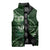 Personalised All Green New Zealand Darts Sleeveless Puffer Jacket Aoteroa Fern Maori Galaxy Style - Polynesian Pride