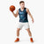 Personalised All Blue New Zealand Darts Basketball Jersey Aoteroa Fern Maori Galaxy Style - Polynesian Pride
