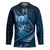 Personalised All Blue New Zealand Darts Hockey Jersey Aoteroa Fern Maori Galaxy Style - Polynesian Pride