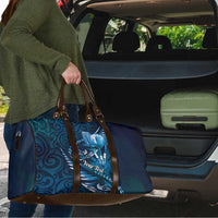 Personalised All Blue New Zealand Darts Travel Bag Aoteroa Fern Maori Galaxy Style - Polynesian Pride