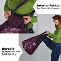 Personalised All Pink New Zealand Darts Grocery Bag Aoteroa Fern Maori Galaxy Style