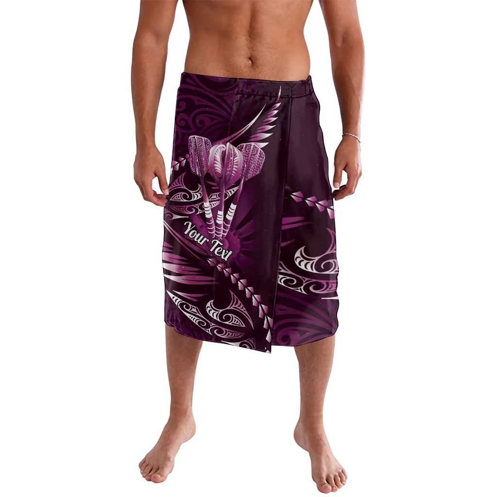 Personalised All Pink New Zealand Darts Lavalava Aoteroa Fern Maori Galaxy Style