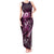 Personalised All Pink New Zealand Darts Tank Maxi Dress Aoteroa Fern Maori Galaxy Style
