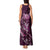 Personalised All Pink New Zealand Darts Tank Maxi Dress Aoteroa Fern Maori Galaxy Style
