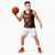 Personalised All Red New Zealand Darts Basketball Jersey Aoteroa Fern Maori Galaxy Style - Polynesian Pride