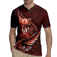 Personalised All Red New Zealand Darts Rugby Jersey Aoteroa Fern Maori Galaxy Style