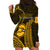 Hawaii Nanakuli High And Intermediate School Hoodie Dress Polynesian Kakau Pattern LT14 - Polynesian Pride