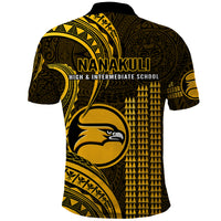 Hawaii Nanakuli High and Intermediate School Polo Shirt Polynesian Kakau Pattern LT14 - Polynesian Pride