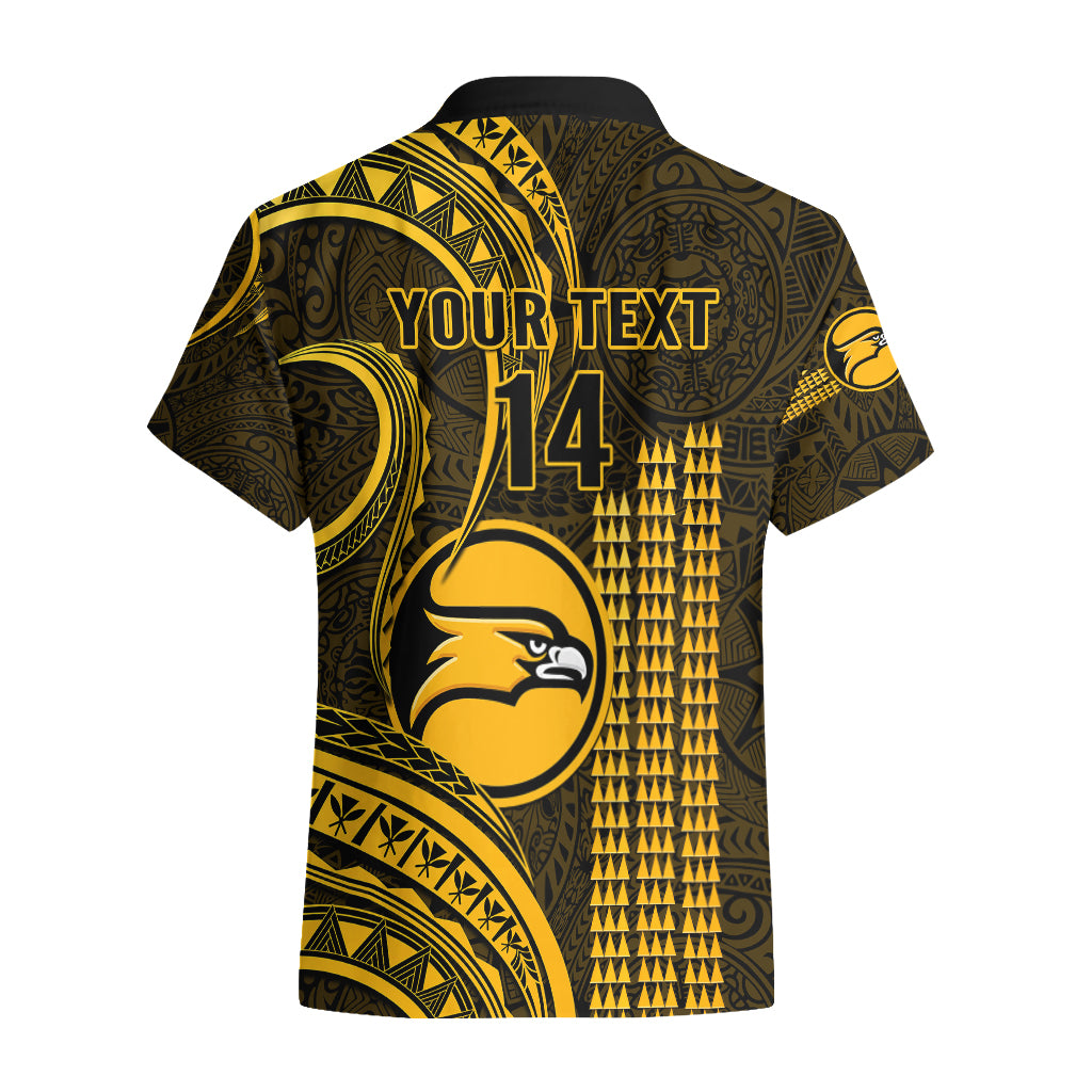 Personalised Hawaii Nanakuli High And Intermediate School Hawaiian Shirt Polynesian Kakau Pattern LT14 - Polynesian Pride