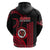 Hawaii Kahuku High and Intermediate School Hoodie Red Raiders Kakau Pattern LT14 - Polynesian Pride