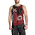 Hawaii Kahuku High And Intermediate School Men Tank Top Red Raiders Kakau Pattern LT14 - Polynesian Pride