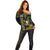 Hawaii Hilo High School Off Shoulder Sweater Vikings Polynesian Kakau Pattern LT14 - Polynesian Pride