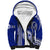 Hawaii Waiakea High School Sherpa Hoodie Polynesian Kakau Pattern LT14 Unisex Blue - Polynesian Pride