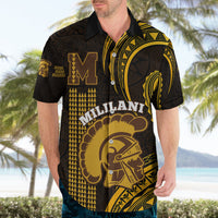 Personalised Hawaii Mililani High School Hawaiian Shirt Polynesian Kakau Pattern LT14 - Polynesian Pride