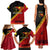 Papua New Guinea Family Matching Tank Maxi Dress and Hawaiian Shirt Independen Stet bilong Papua Niugini Unique Version LT14 - Polynesian Pride