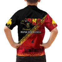 Papua New Guinea Kid Hawaiian Shirt Independen Stet bilong Papua Niugini Unique Version LT14 - Polynesian Pride