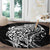 New Zealand Eel Round Carpet Tuna Aotearoa Maori Patten - Black