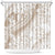 Polynesia Shower Curtain Polynesian Tropical Flowers Begie Pastel Vibes LT14 Begie - Polynesian Pride