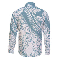 polynesia-family-matching-long-sleeve-bodycon-dress-and-hawaiian-shirt-polynesian-tropical-flowers-blue-pastel-vibes