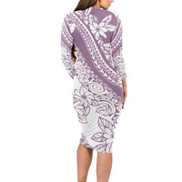 polynesia-long-sleeve-bodycon-dress-polynesian-tropical-flowers-purple-pastel-vibes