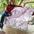 Polynesia Quilt Polynesian Tropical Flowers Purple Pastel Vibes LT14 - Polynesian Pride