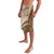 Beige Bula Fiji Lavalava Fijian Language Week Tapa Cloth - Pastel