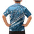 Blue Bula Fiji Family Matching Mermaid Dress and Hawaiian Shirt Fijian Language Week Tapa Cloth - Pastel