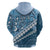 Blue Bula Fiji Hoodie Fijian Language Week Tapa Cloth - Pastel