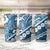 Blue Bula Fiji Tumbler Cup Fijian Language Week Tapa Cloth - Pastel