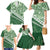 Green Bula Fiji Family Matching Mermaid Dress and Hawaiian Shirt Fijian Language Week Tapa Cloth - Pastel