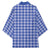 Royal Blue Japanese Palaka Pride Kimono - Polynesian Pride